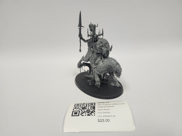 Age of Sigmar Killaboss On Great Gnashtoof GPR-15