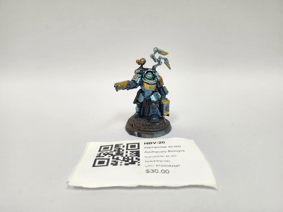 Warhammer 40,000 Apothecary Biologus HBV-20
