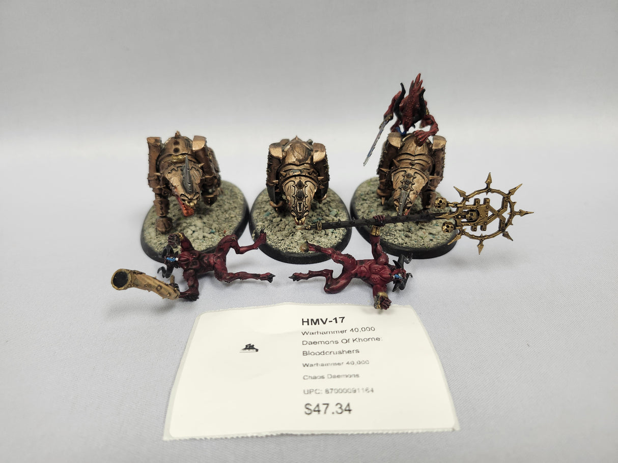 Warhammer 40,000 Daemons Of Khorne: Bloodcrushers HMV-17