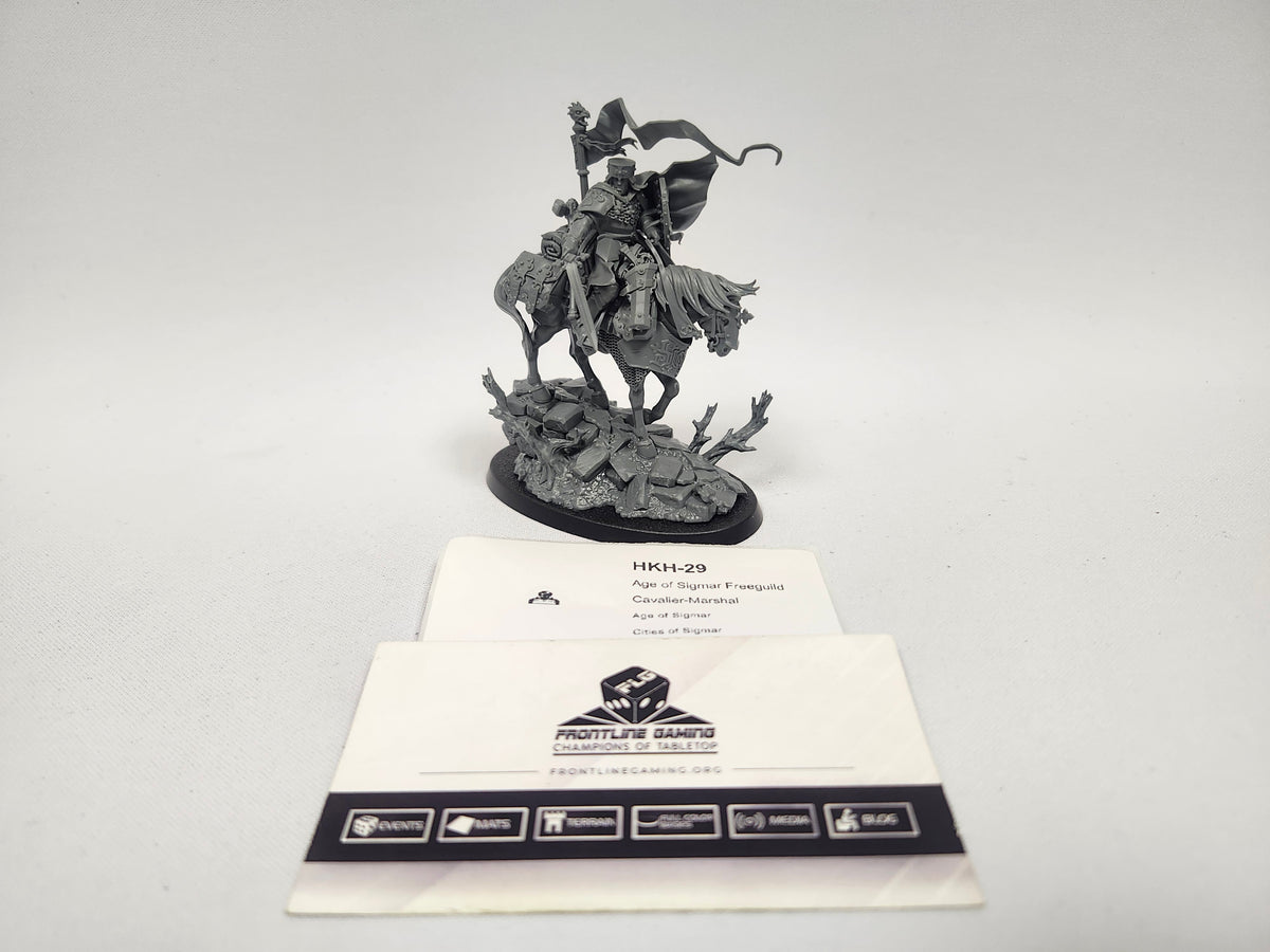 Age of Sigmar Freeguild Cavalier-Marshal HKH-29