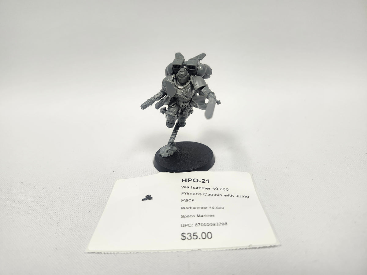 Warhammer 40,000 Primaris Captain with Jump Pack HPO-21