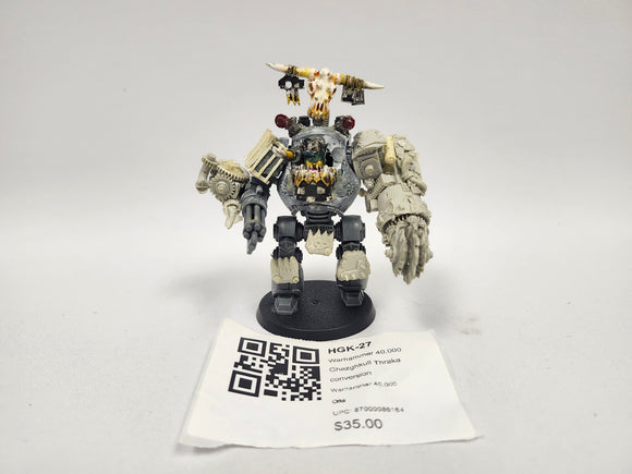 Warhammer 40,000 Ghazghkull Thraka conversion HGK-27
