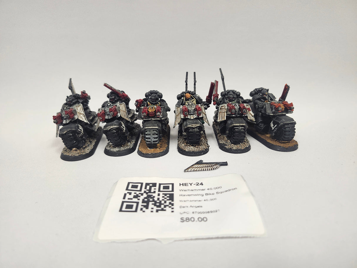 Warhammer 40,000 Ravenwing Bike Squadron HEY-24