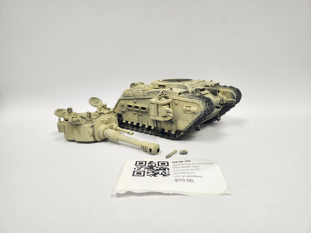 Warhammer 40,000 Rogal Dorn Battle Tank HFM-29