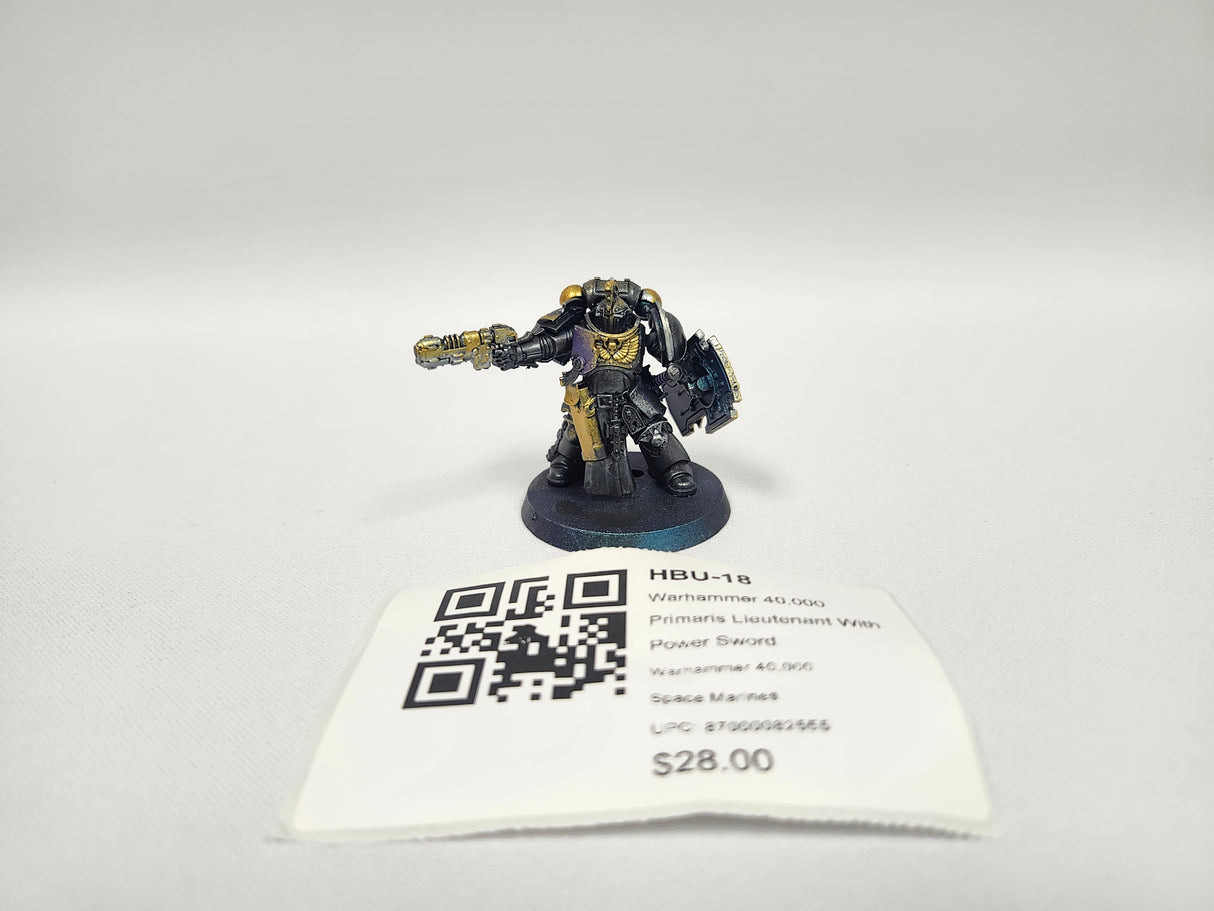 Warhammer 40,000 Primaris Lieutenant With Power Sword HBU-18