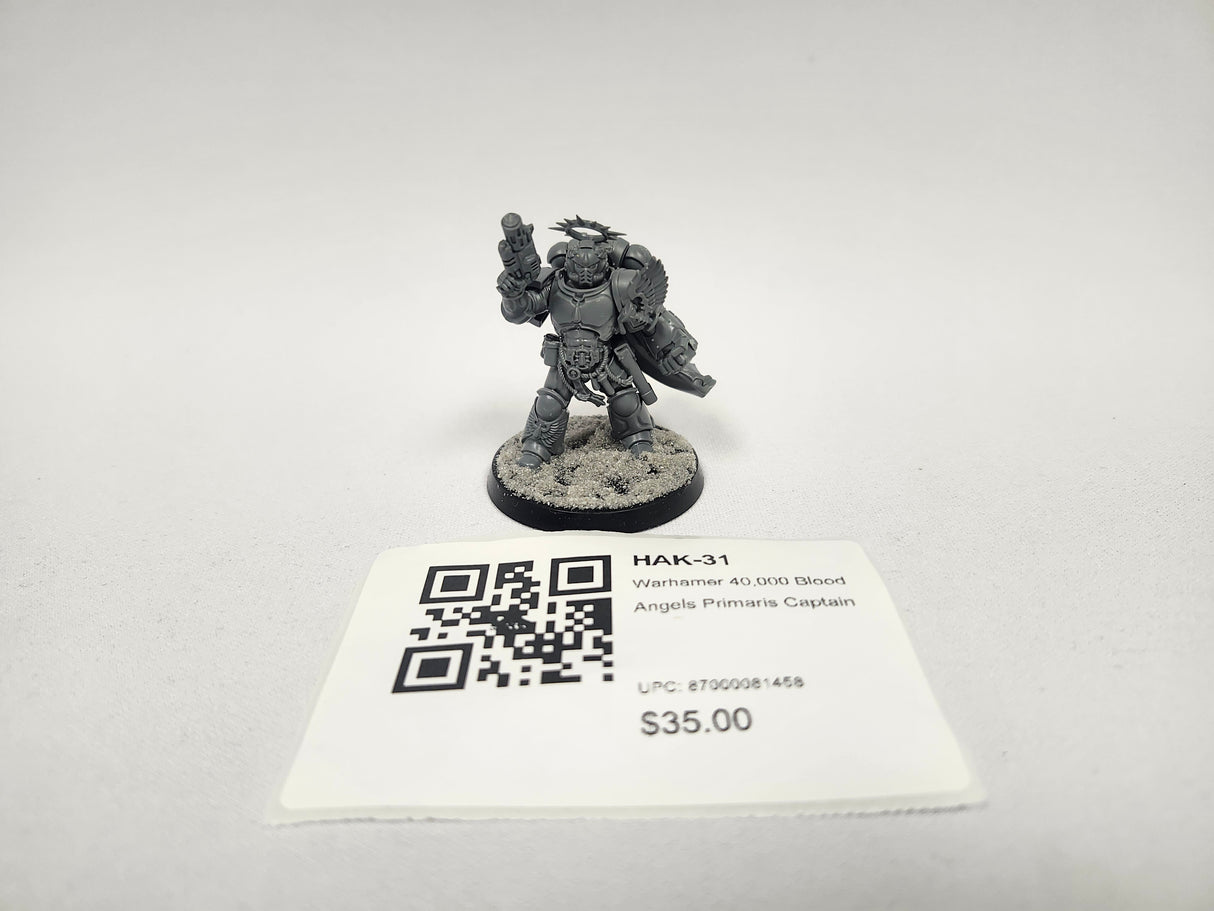 Warhamer 40,000 Blood Angels Primaris Captain HAK-31