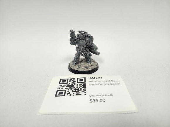 Warhamer 40,000 Blood Angels Primaris Captain HAK-31
