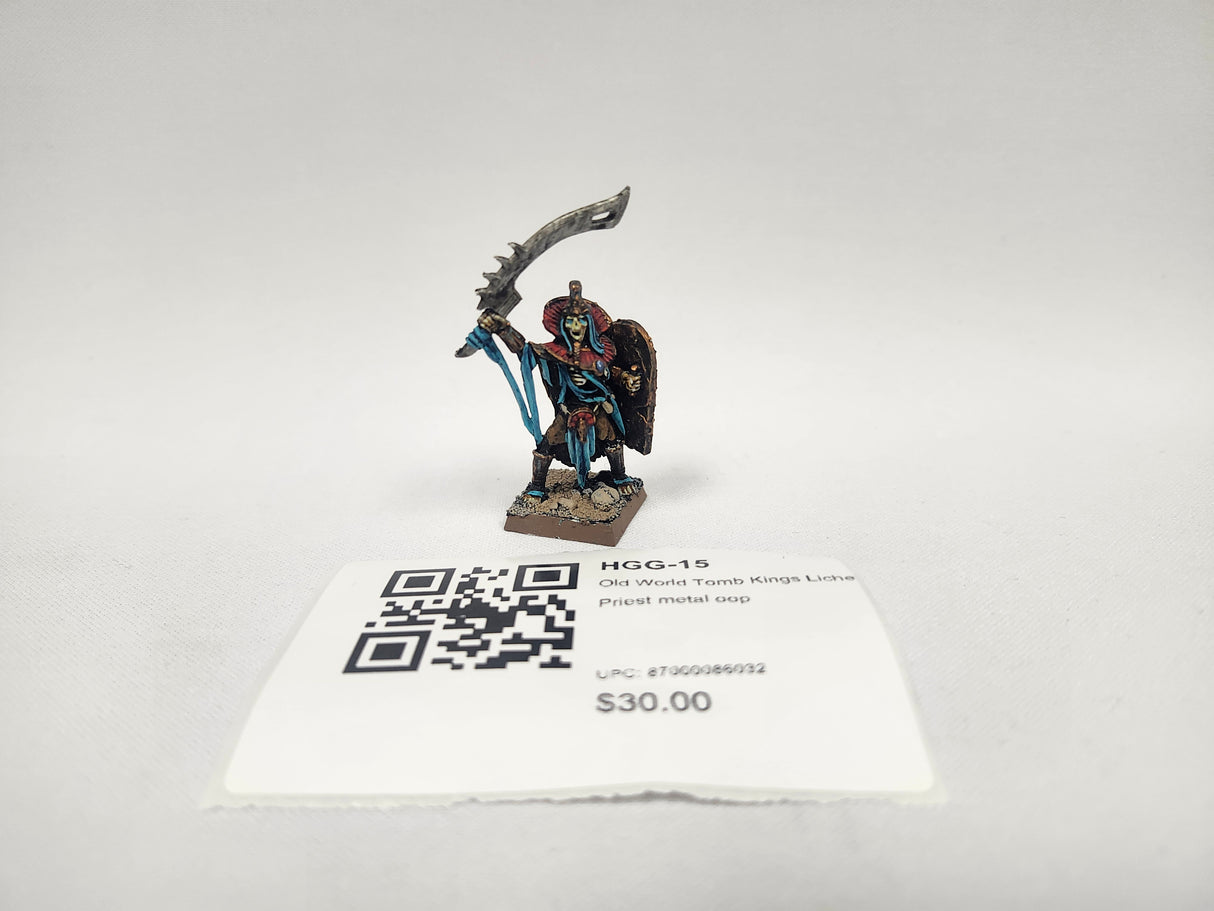 Old World Tomb Kings Liche Priest metal oop HGG-15