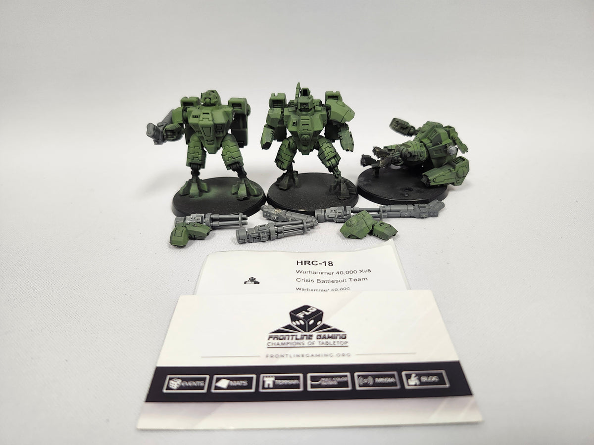 Warhammer 40,000 Xv8 Crisis Battlesuit Team HRC-18