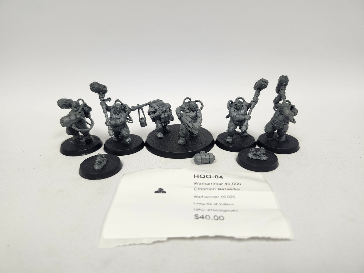 Warhammer 40,000 Cthonian Berserks HQO-04