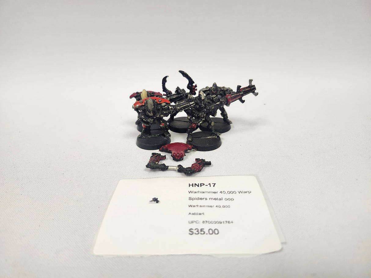 Warhammer 40,000 Warp Spiders metal oop HNP-17
