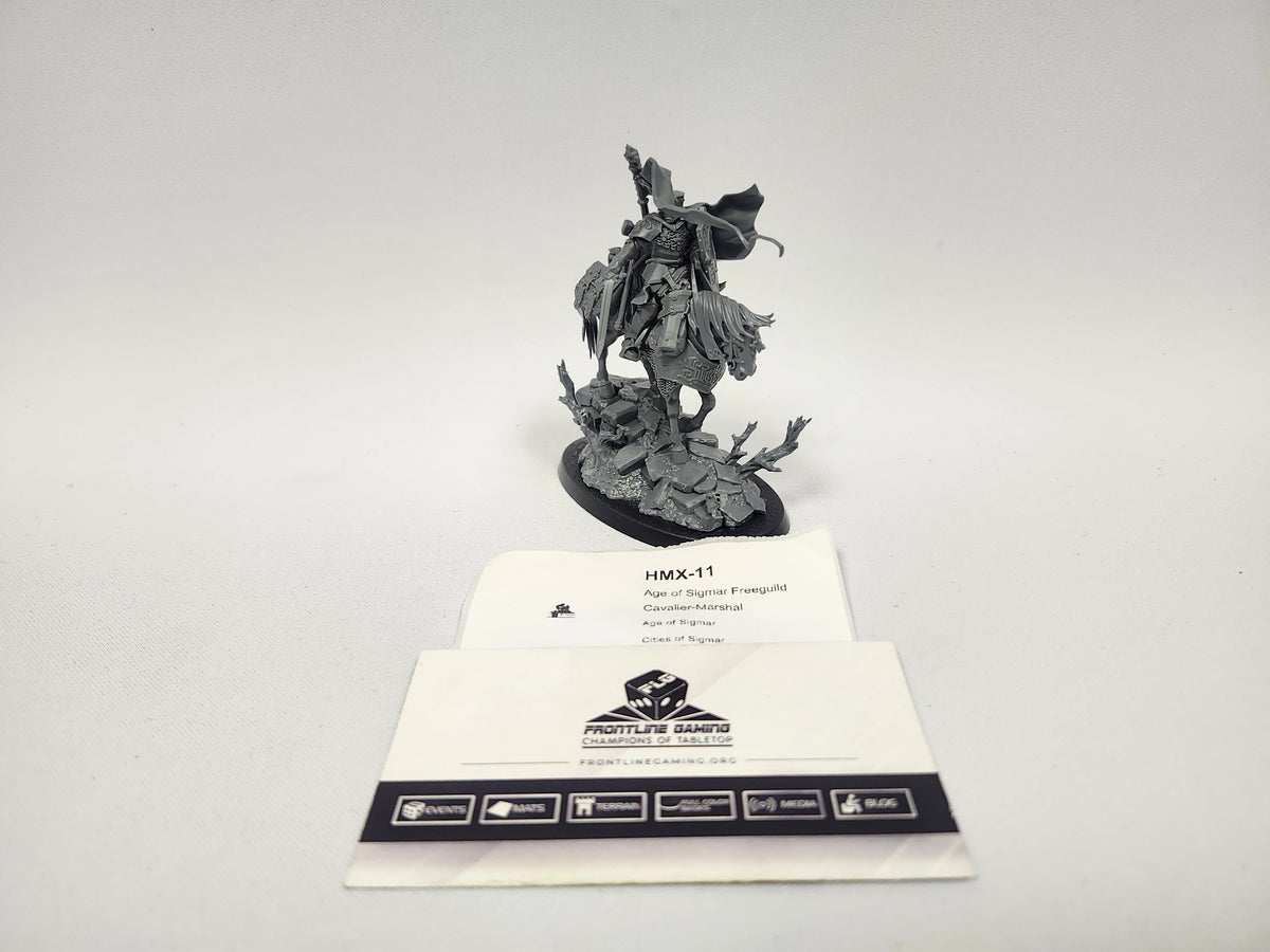 Age of Sigmar Freeguild Cavalier-Marshal HMX-11