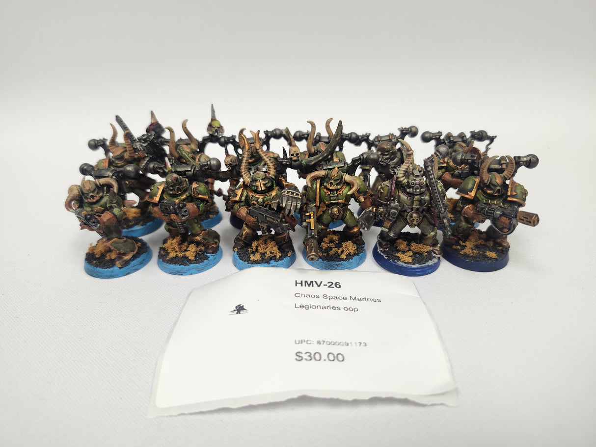 Chaos Space Marines Legionaries oop HMV-26