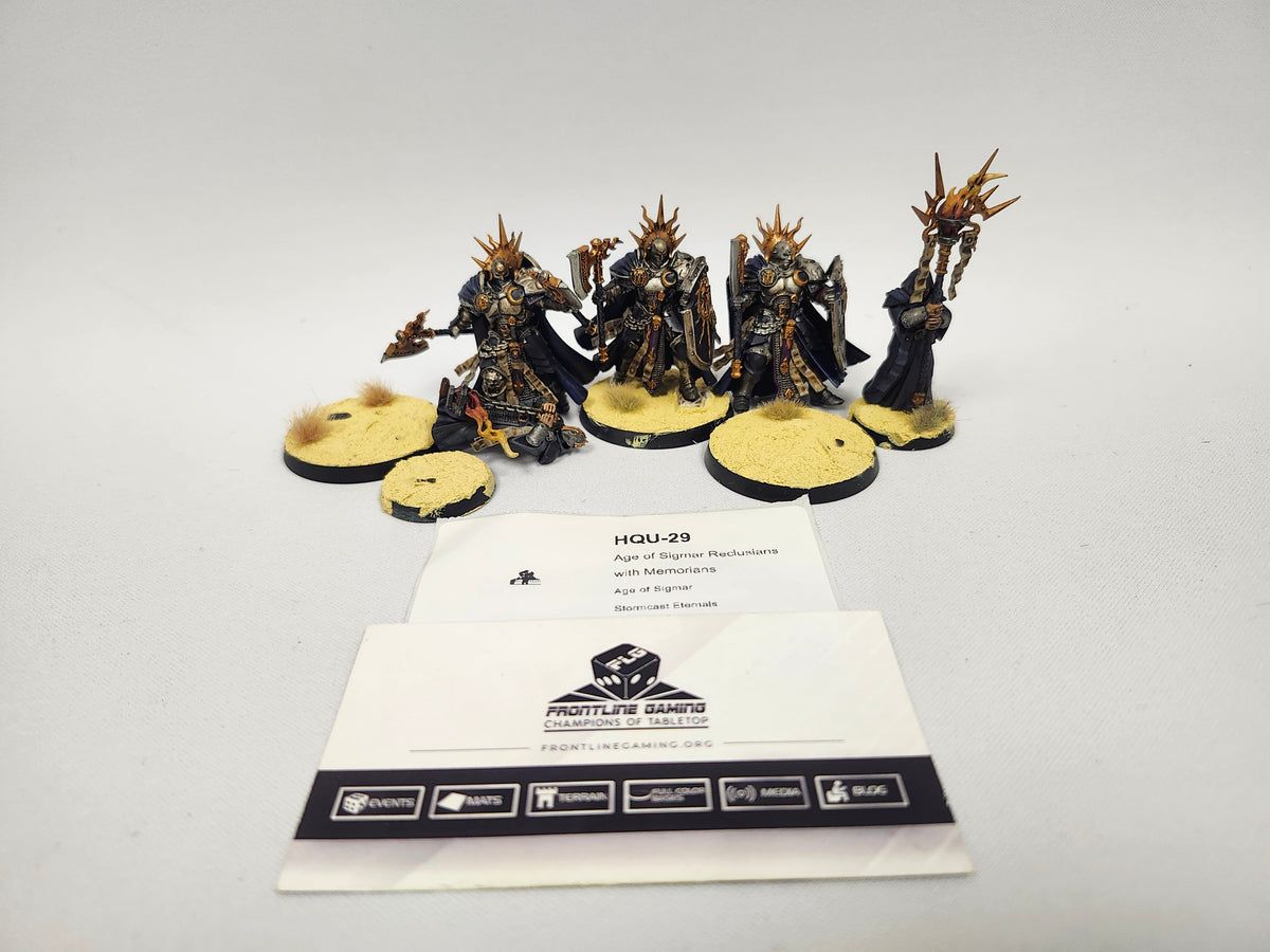 Age of Sigmar Reclusians with Memorians HQU-29