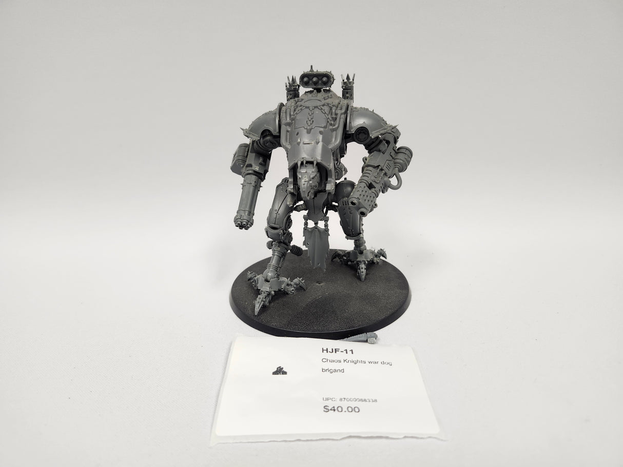 Chaos Knights war dog brigand HJF-11