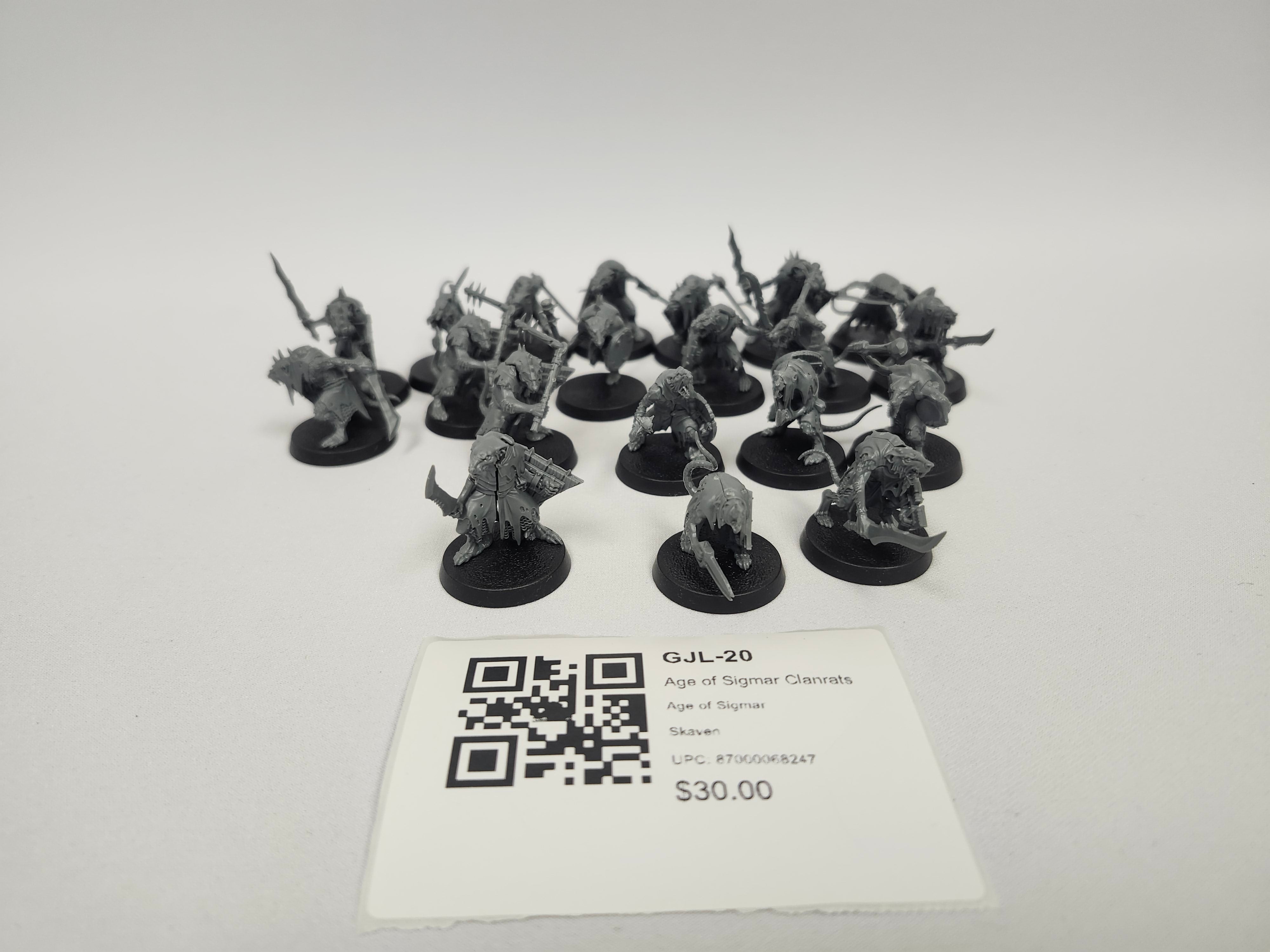 Age of Sigmar Clanrats GJL-20