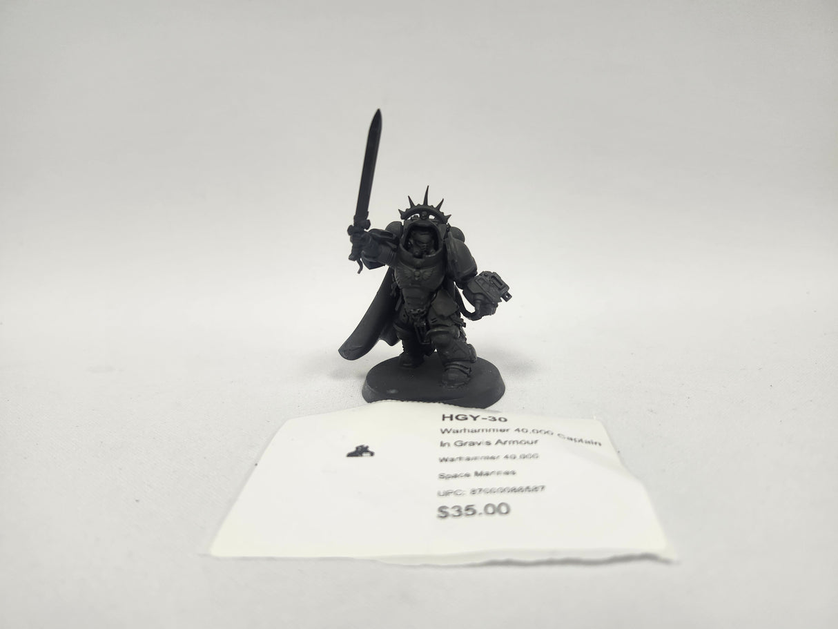 Warhammer 40,000 Captain In Gravis Armour HGY-30