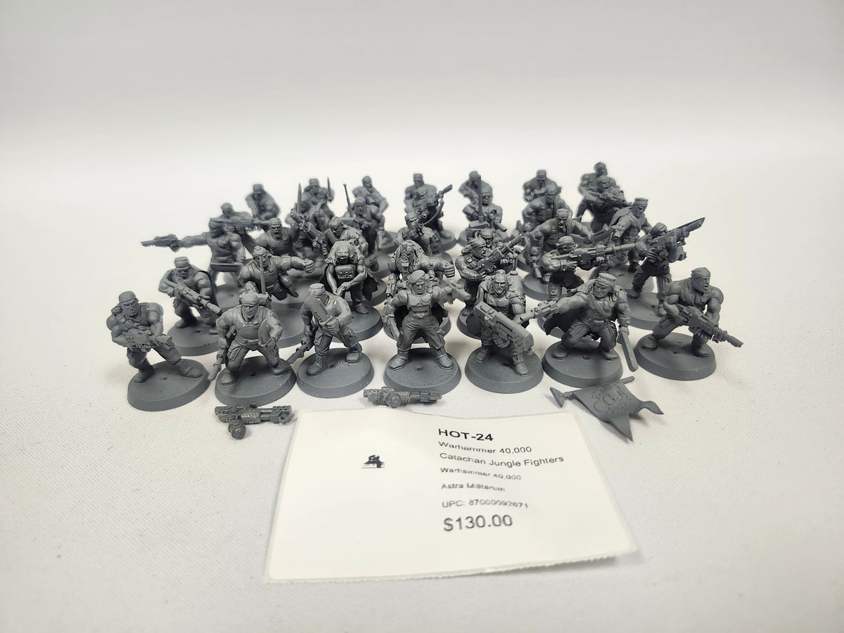 Warhammer 40,000 Catachan Jungle Fighters HOT-24
