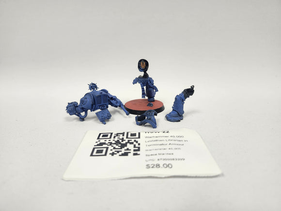 Warhammer 40,000 Leviathan Librarian in Terminator Armour HCW-22