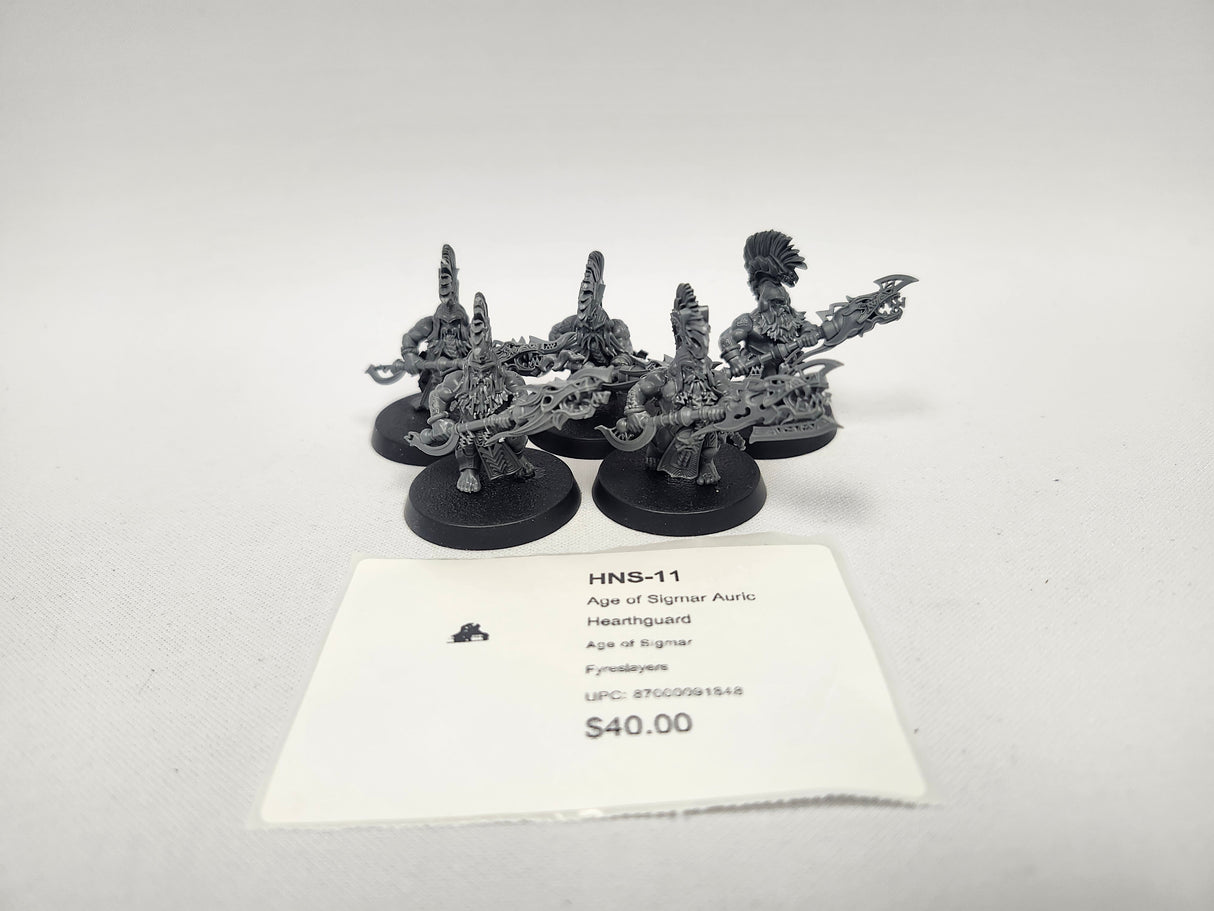 Age of Sigmar Auric Hearthguard HNS-11