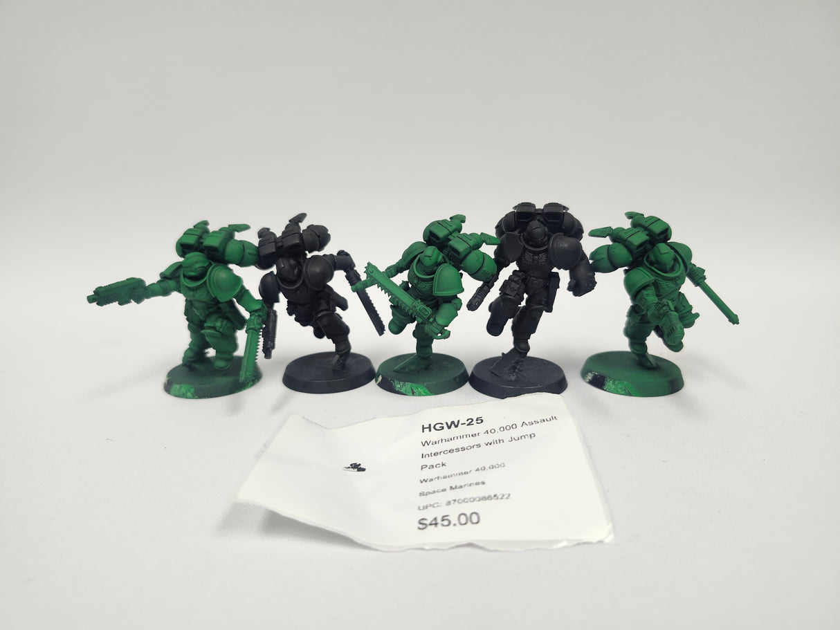 Warhammer 40,000 Assault Intercessors with Jump Pack HGW-25