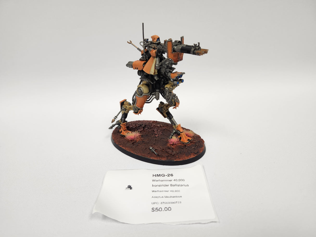 Warhammer 40,000 Ironstrider Ballistarius HMG-26