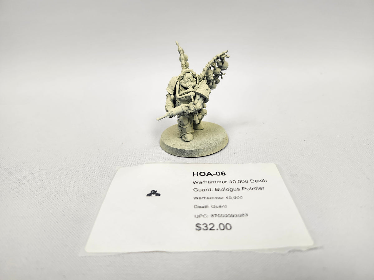 Warhammer 40,000 Death Guard: Biologus Putrifier HOA-06