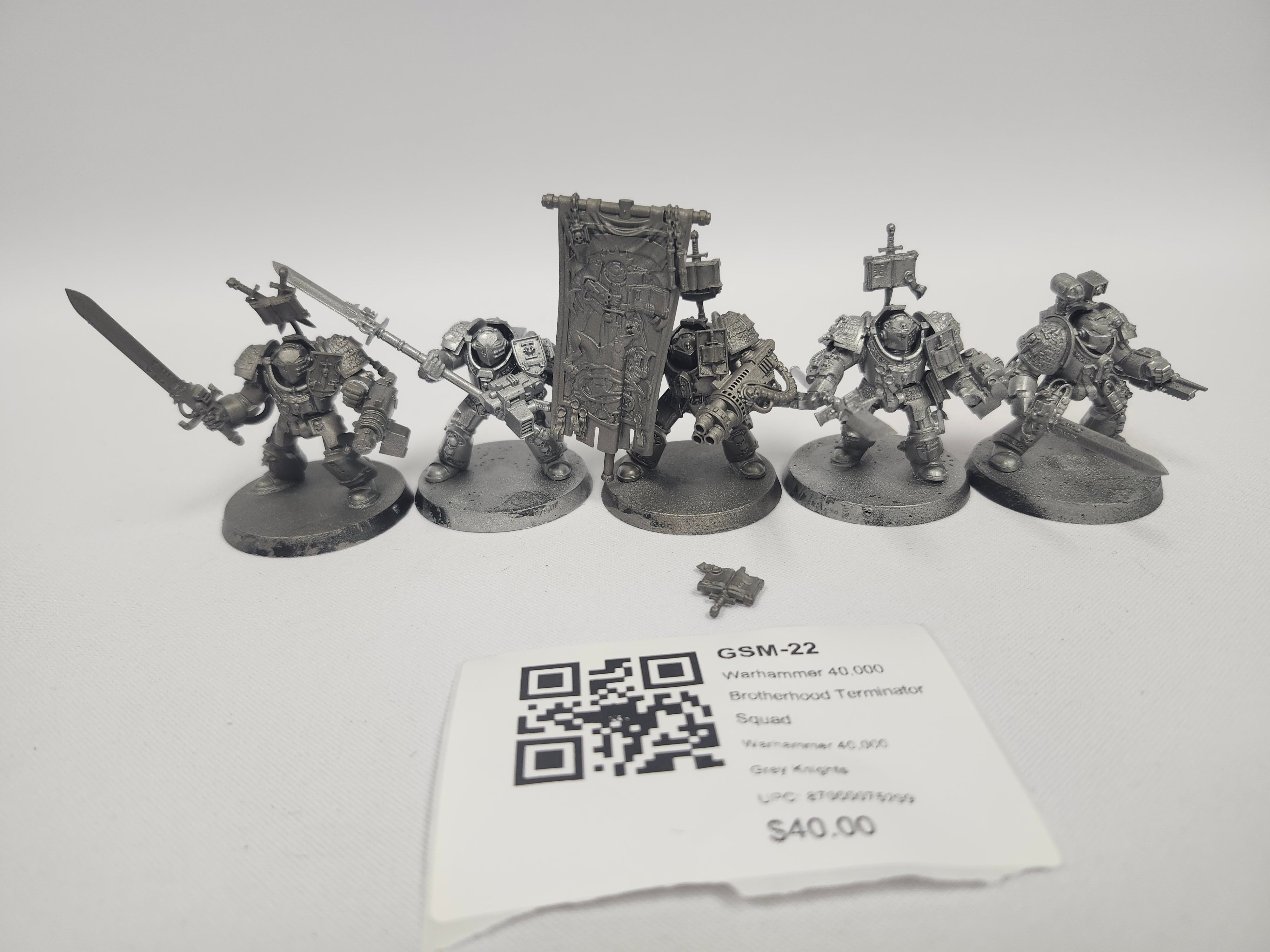Warhammer 40,000 Brotherhood Terminator Squad GSM-22