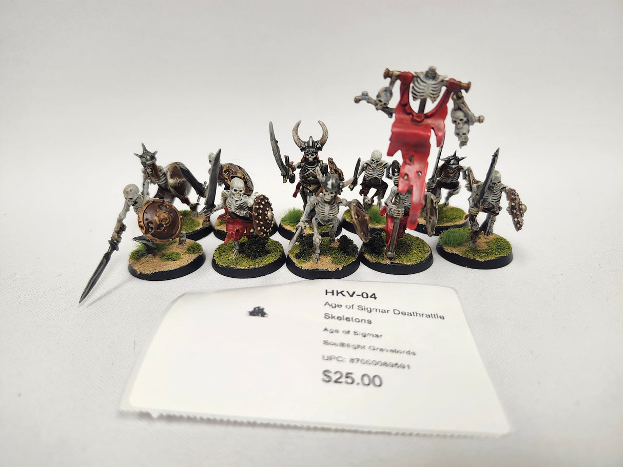 Age of Sigmar Deathrattle Skeletons HKV-04