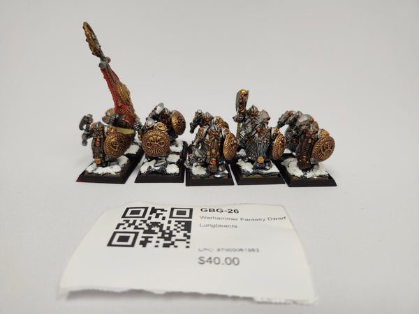 Warhammer Fantasy Dwarf Longbeards GBG-26