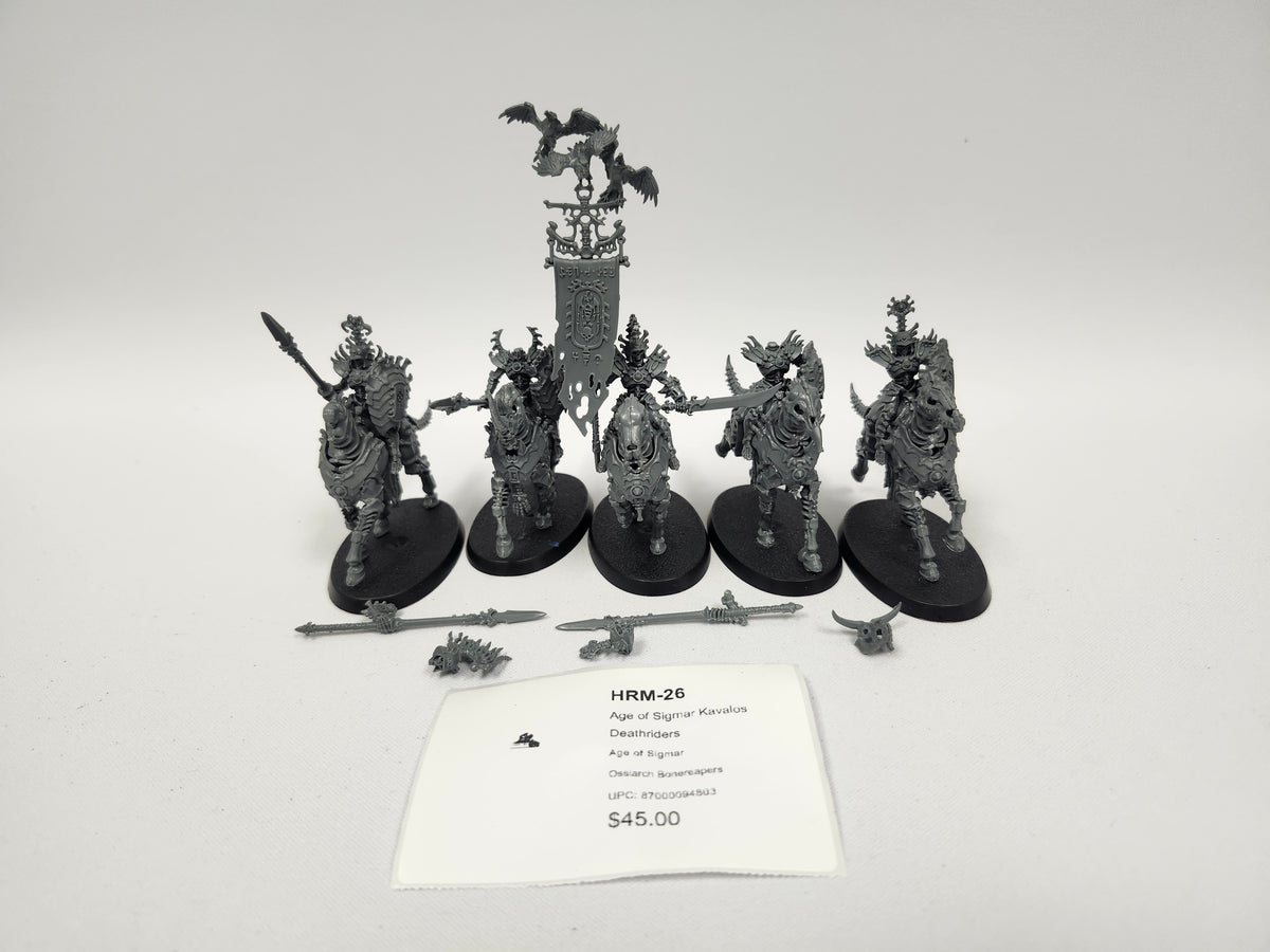 Age of Sigmar Kavalos Deathriders HRM-26