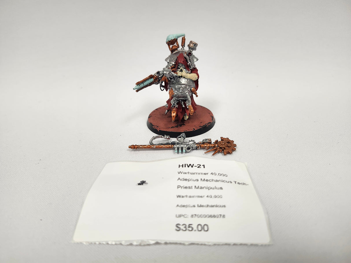 Warhammer 40,000 Adeptus Mechanicus Tech-Priest Manipulus HIW-21