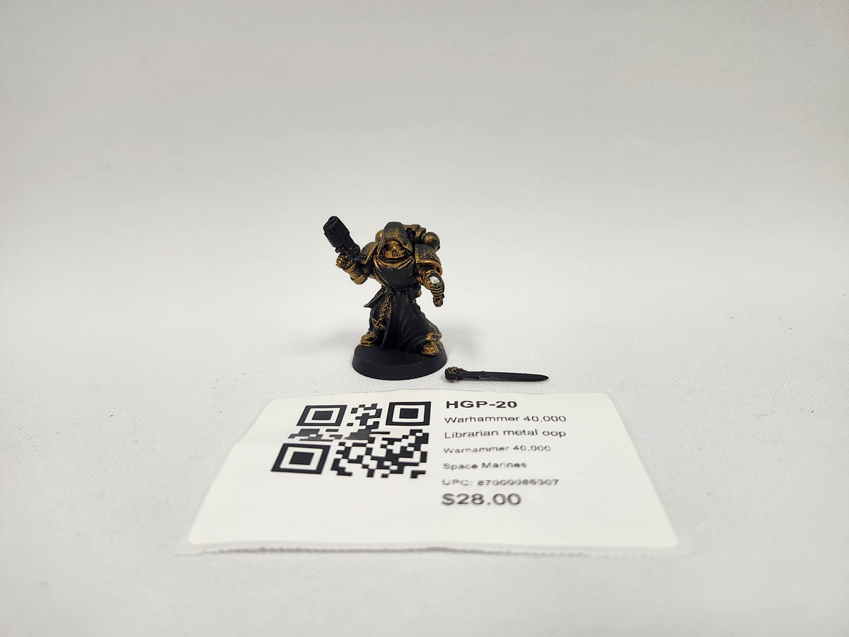 Warhammer 40,000 Librarian metal oop HGP-20