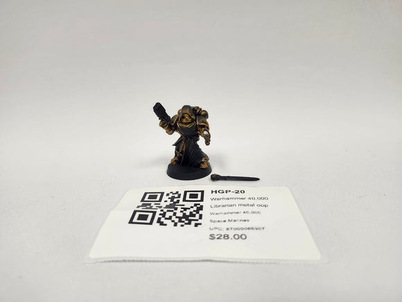 Warhammer 40,000 Librarian metal oop HGP-20