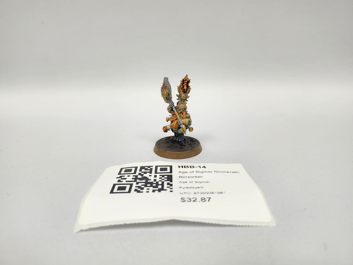 Age of Sigmar Grimwrath Berzerker HBB-14