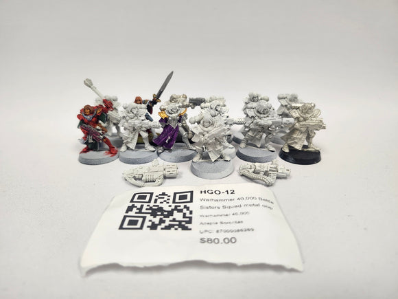 Warhammer 40,000 Battle Sisters Squad metal oop HGO-12