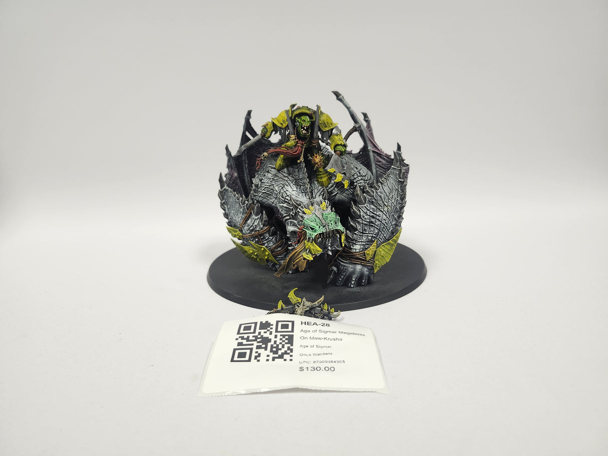 Age of Sigmar Megaboss On Maw-Krusha HEA-28