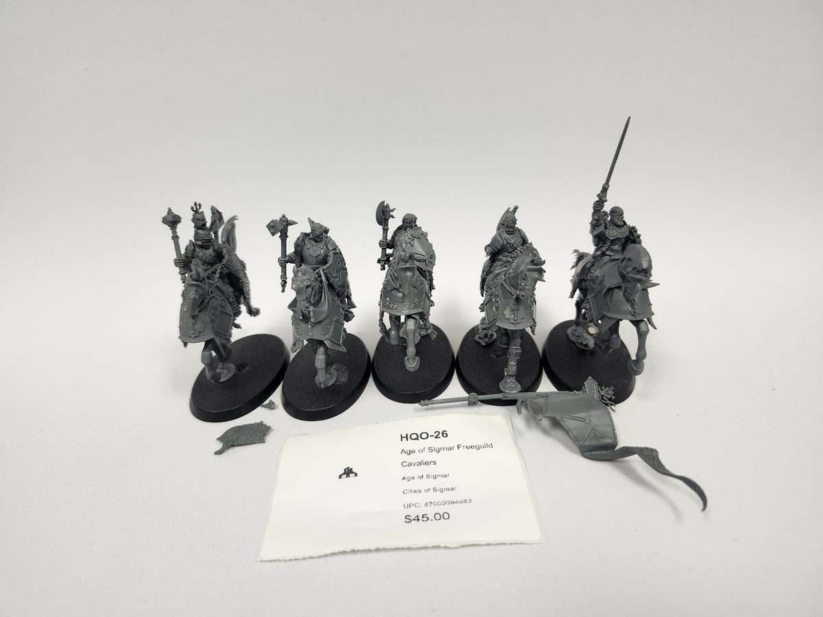 Age of Sigmar Freeguild Cavaliers HQO-26