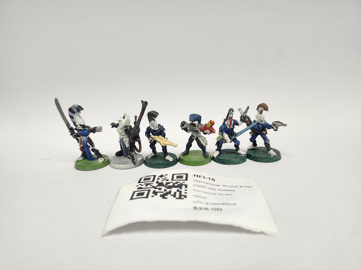 Warhammer 40,000 Eldar metal oop models HFI-18