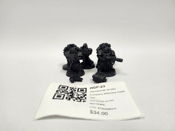 Warhammer 40,000 Company Veterans metal oop HGP-23