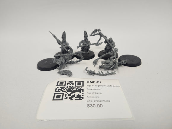 Age of Sigmar Hearthguard Berzerkers GMF-21