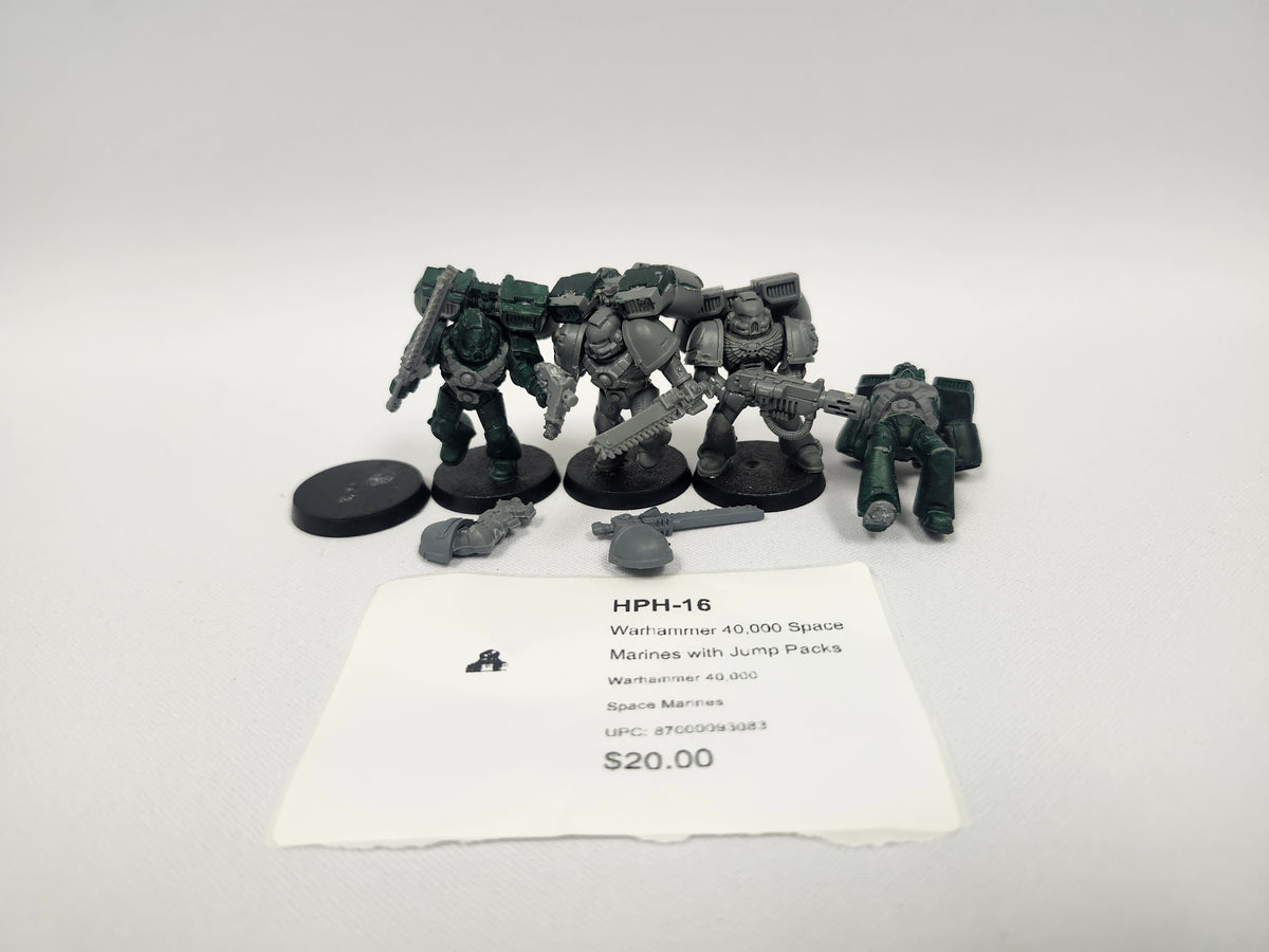 Warhammer 40,000 Space Marines with Jump Packs HPH-16