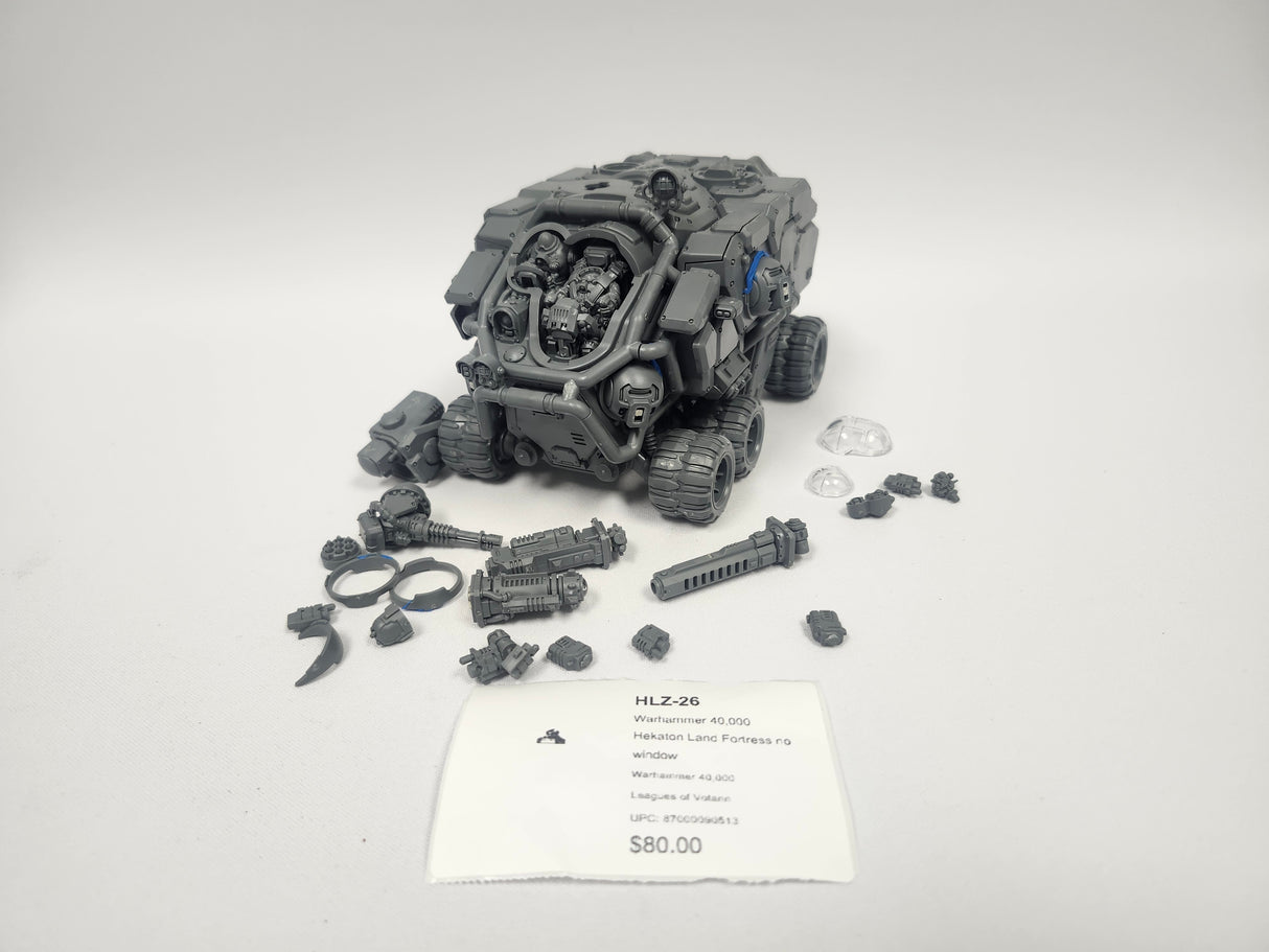 Warhammer 40,000 Hekaton Land Fortress no window HLZ-26