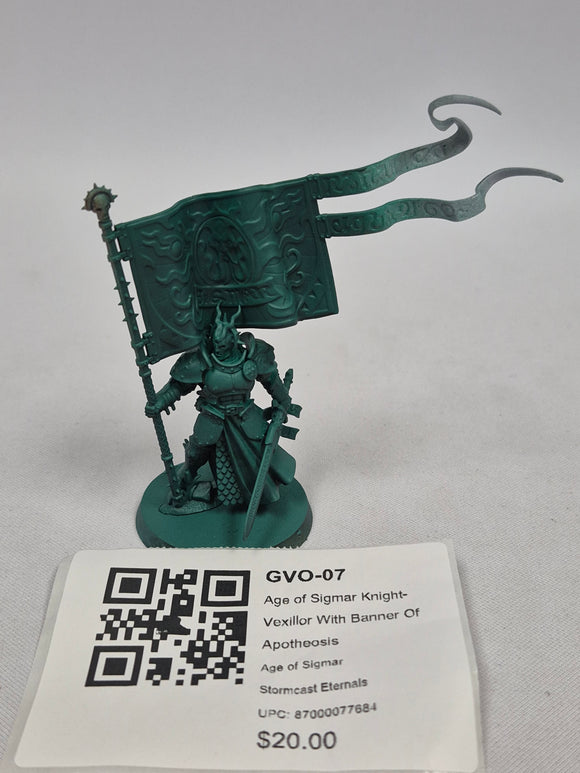 Age of Sigmar Knight-Vexillor With Banner Of Apotheosis GVO-07