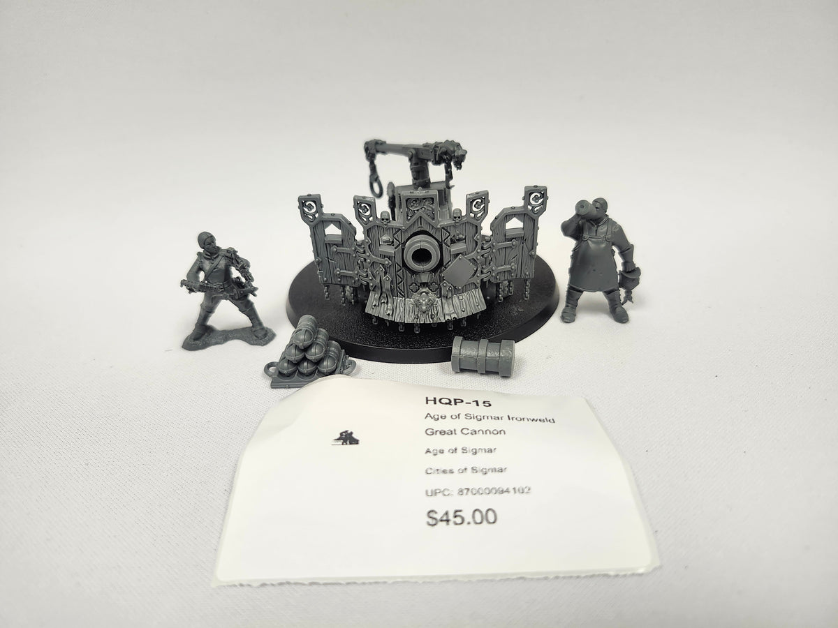 Age of Sigmar Ironweld Great Cannon HQP-15