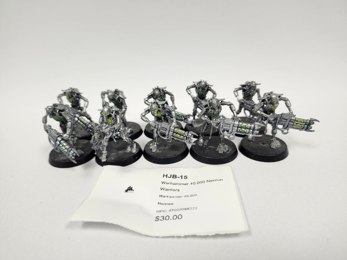 Warhammer 40,000 Necron Warriors HJB-15