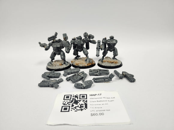 Warhammer 40,000 Xv8 Crisis Battlesuit Team HAP-17