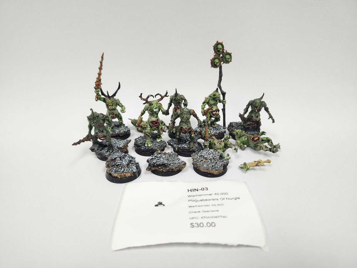 Warhammer 40,000 Plaguebearers Of Nurgle HIN-03