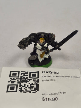 Captain in terminator armour metal oop GVQ-02
