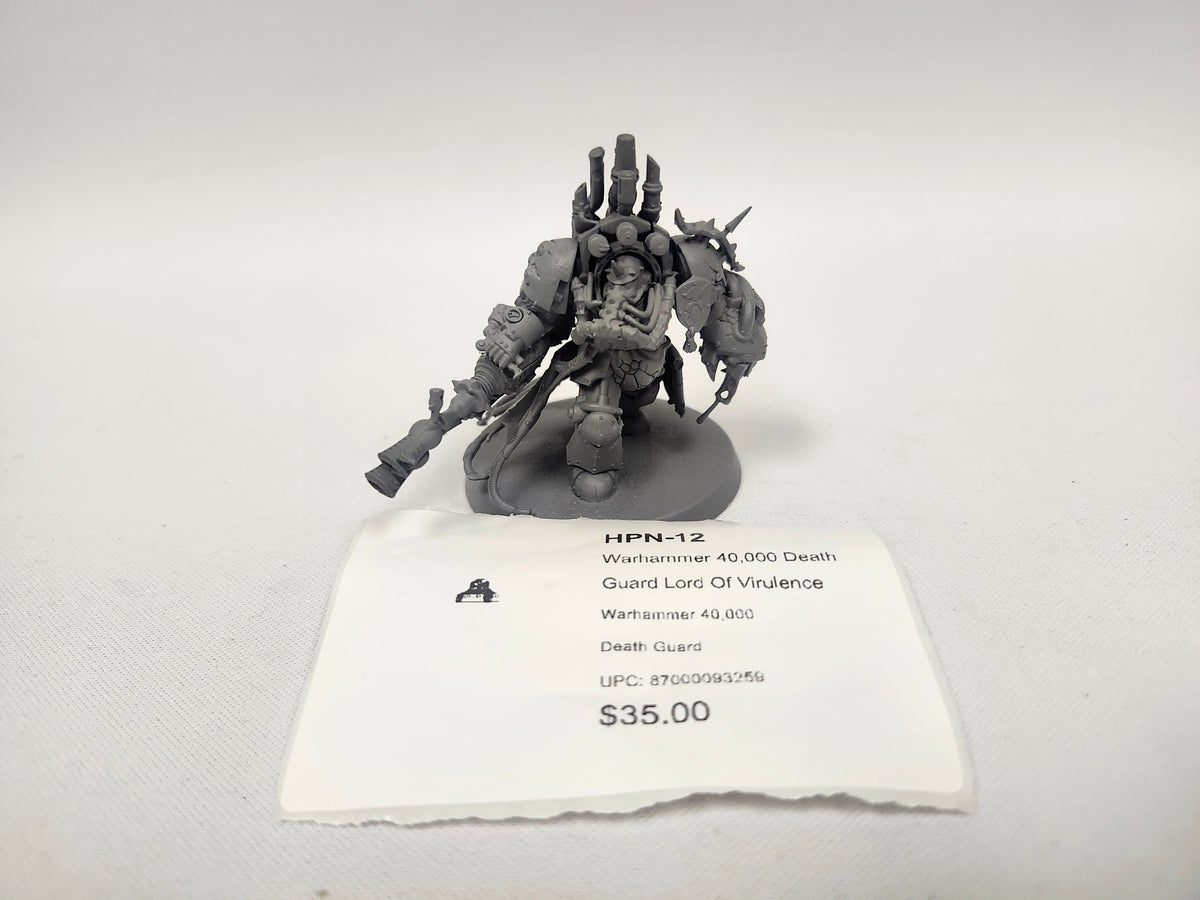 Warhammer 40,000 Death Guard Lord Of Virulence HPN-12
